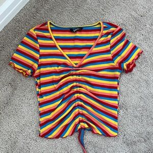 Rainbow top
